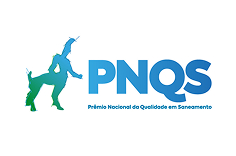 Logo da Prêmio Nacional da Qualidade em Saneamento – PNQS (2024)
