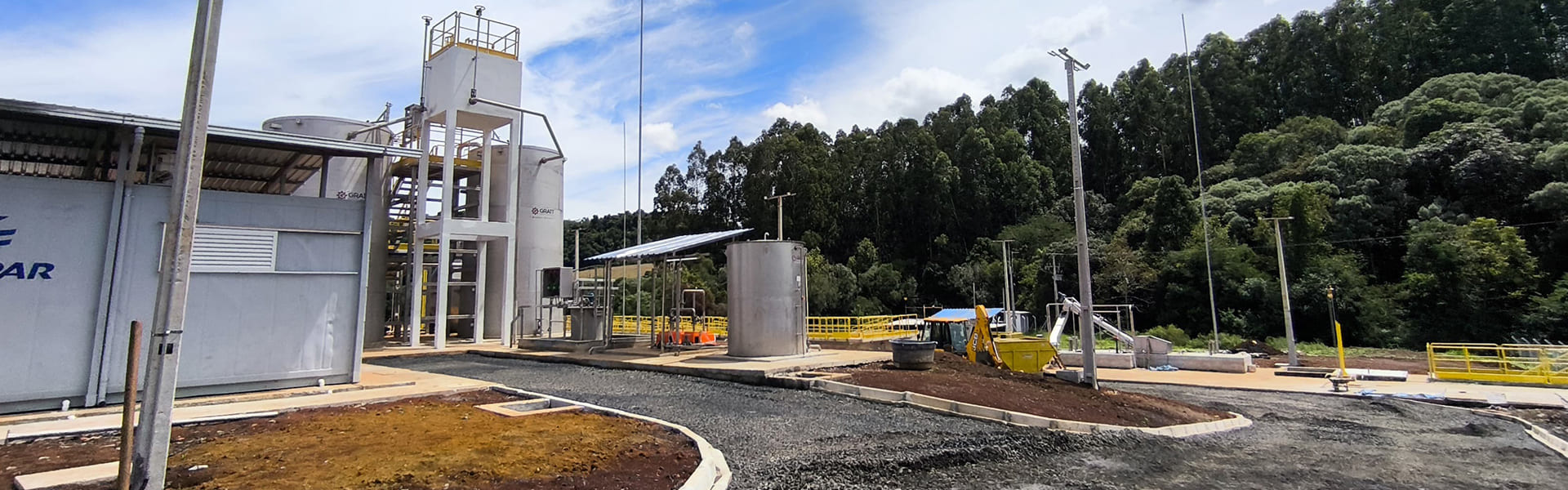 Entenda o serviço da Iguaçu Saneamento Imagem de uma planta de tratamento de agua