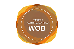Logo da Selo Women on Board (WOB)