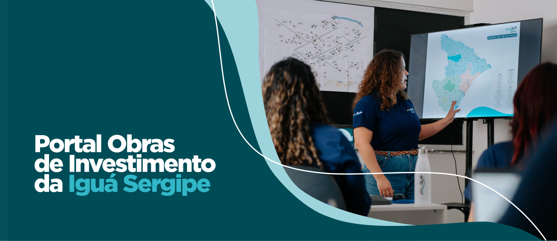 Portal Obras de Investimento da Iguá Sergipe