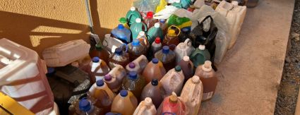 Campanha ambiental arrecada mais de mil litros de óleo usado com apoio de estudantes em Cuiabá Campanha ambiental arrecada mais de mil litros de óleo usado com apoio de estudantes em Cuiabá