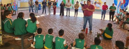 Realidade virtual transforma crianças em multiplicadoras do cuidado com a água