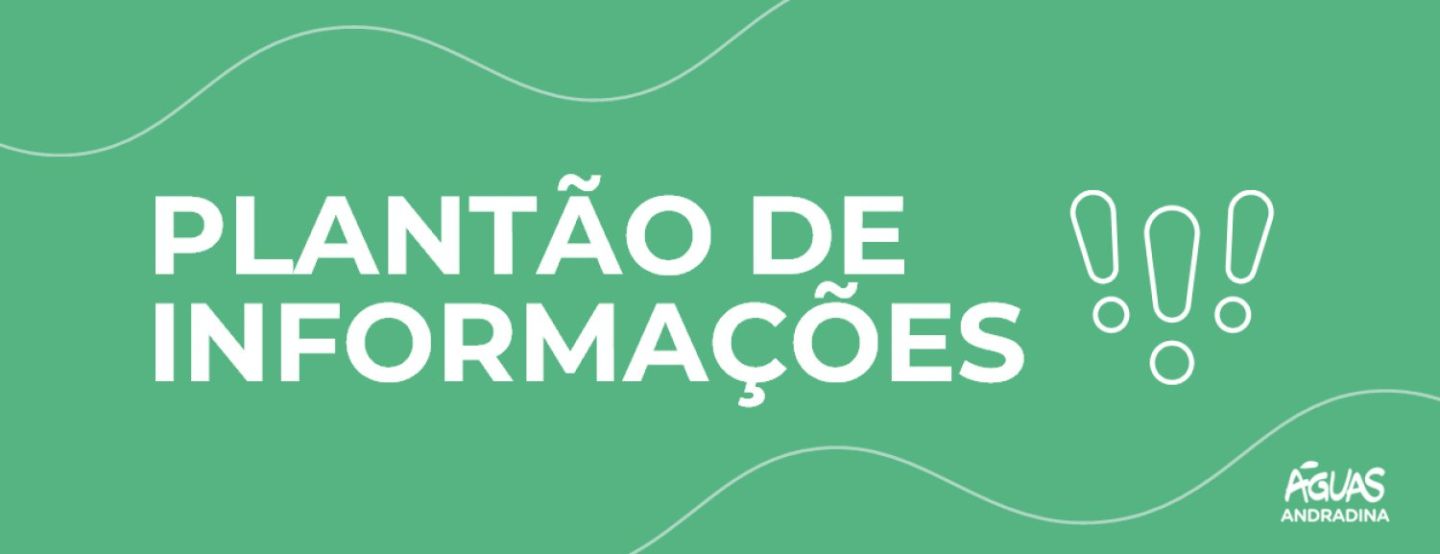 No feriado, Águas Andradina centraliza atendimentos nos canais não-presenciais após o meio-dia