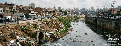 A poluição que ameaça rios e nascentes começa nas cidades