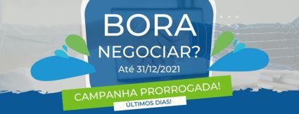 Águas Andradina prorroga a campanha “Bora Negociar?”