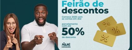 Águas Comodoro oferece condições especiais para regularização de débitos