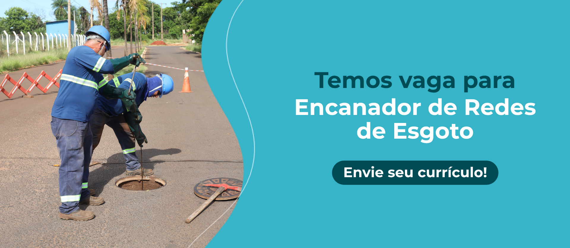 Vaga Encanador Esgoto