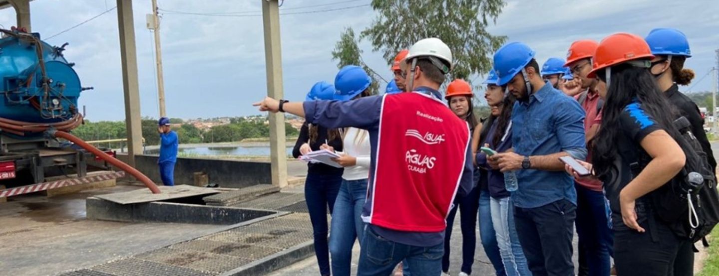 Águas Cuiabá abre inscrições para visitas de estudantes a unidades de saneamento