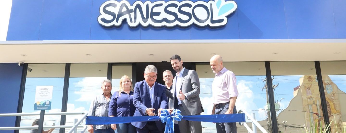 Sanessol inaugura nova loja de atendimento ao cliente