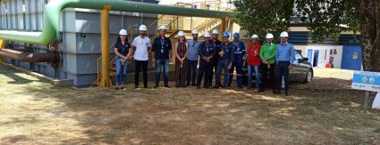 Grupo de Estiagem de Colíder visita Estação de Tratamento da Água (ETA)