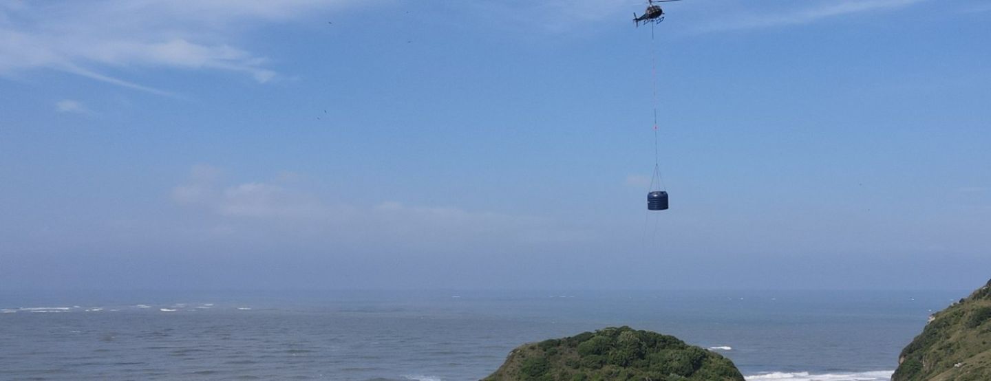 Ilha do Mel tem 5 novos reservatórios de água Ilha do Mel tem 5 novos reservatórios de água