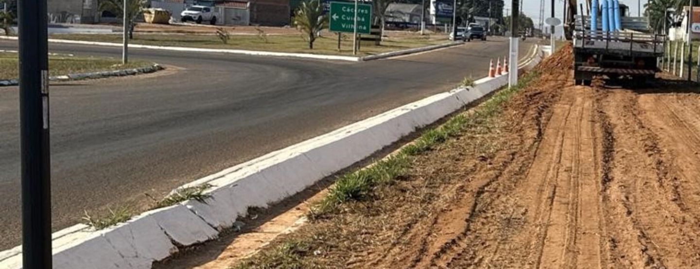 Águas Pontes e Lacerda conclui obras de reforço na Adutora Novo Horizonte