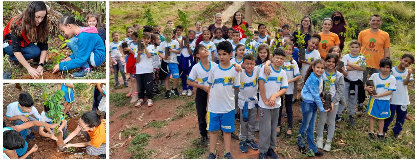 Sanessol participa de ação socioambiental em comemoração ao Dia da Árvore