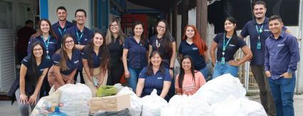 Paranaguá Saneamento arrecada uma tonelada de tampinhas plásticas em campanha solidária