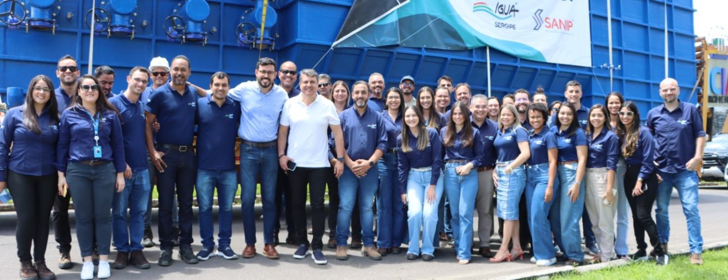 Iguá Sergipe inicia a instalação de Estação de Tratamento de Água Compacta em Estância Iguá Sergipe inicia a instalação de Estação de Tratamento de Água Compacta em Estância