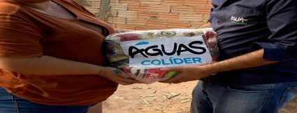 Águas Colíder doa cestas básicas à Secretaria de Assistência Social do município