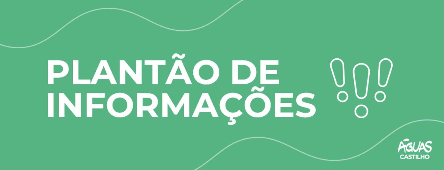 Nos feriados, Águas Castilho centraliza atendimentos nos canais não-presenciais