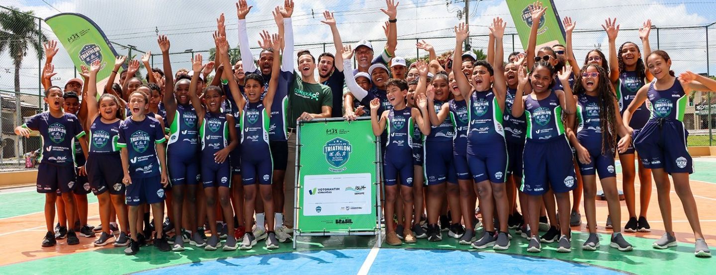 Iguá Sergipe incentiva Escolinha de Triathlon Formando Campeões através do Portal de Projetos Socioambientais