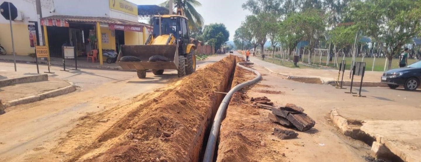 Ampliação de rede de água garante melhoria no abastecimento de Pontes e Lacerda