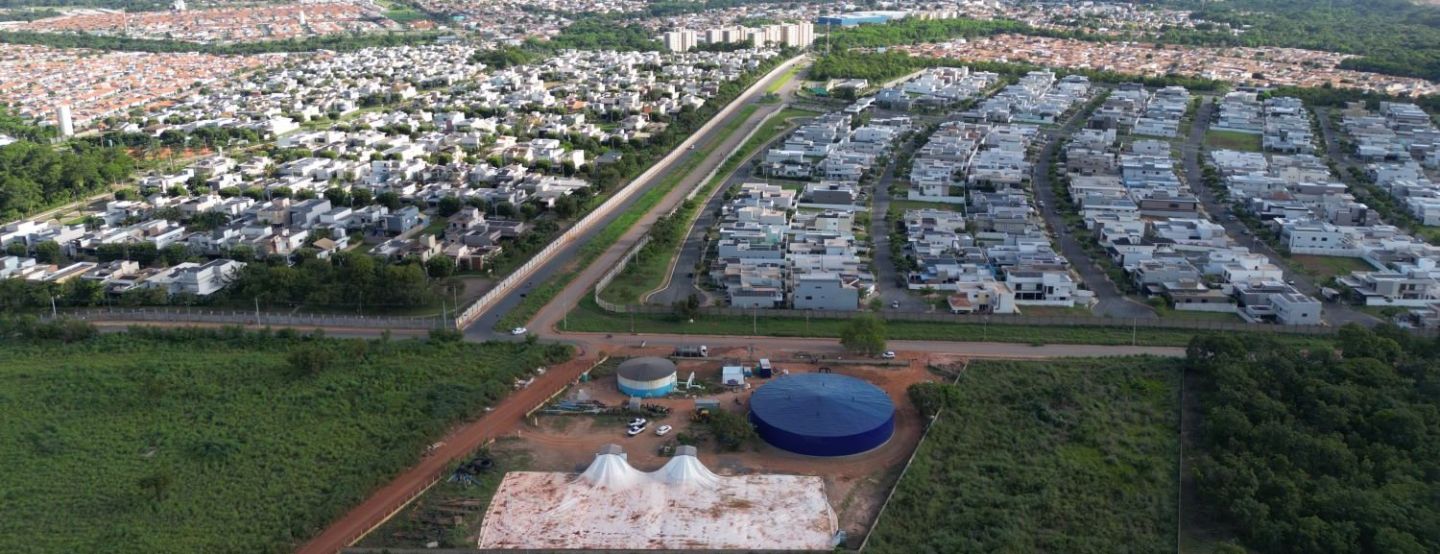 Novo reservatório reforça abastecimento em Cuiabá