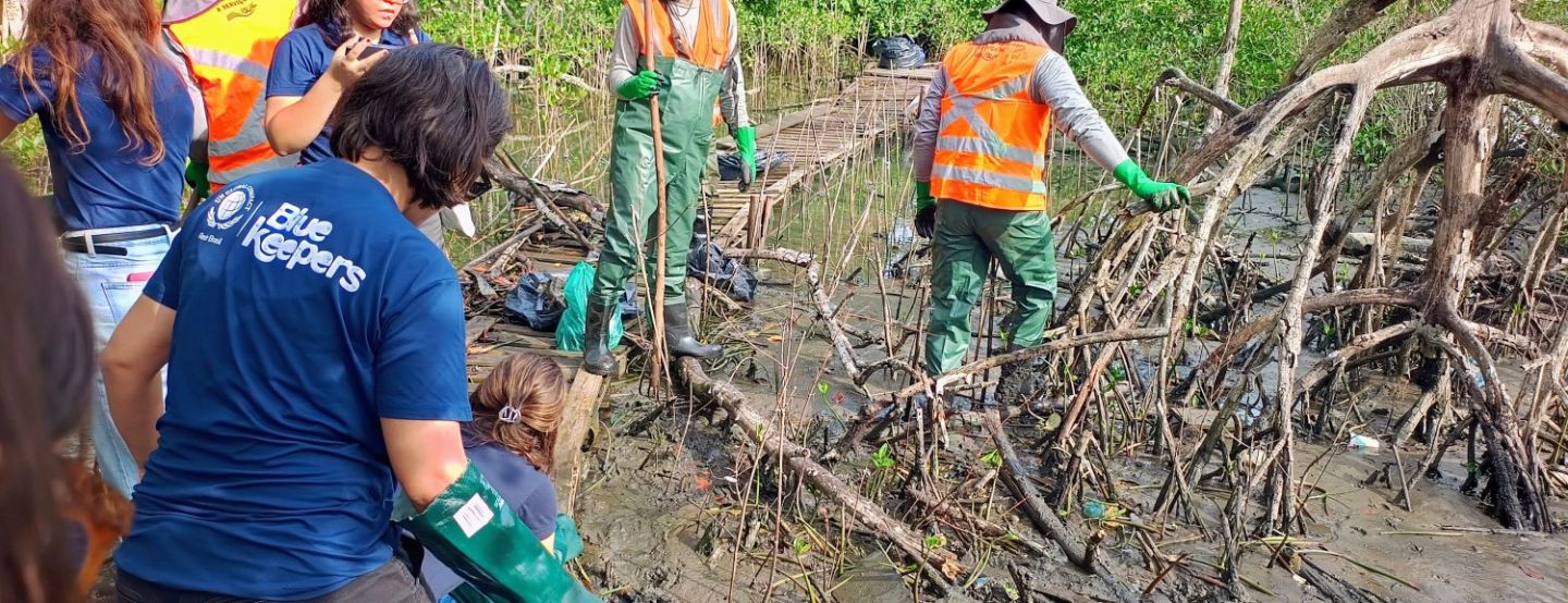 Iguá Rio realiza ação de coleta de resíduos no Complexo Lagunar em parceria com o Pacto Global da ONU