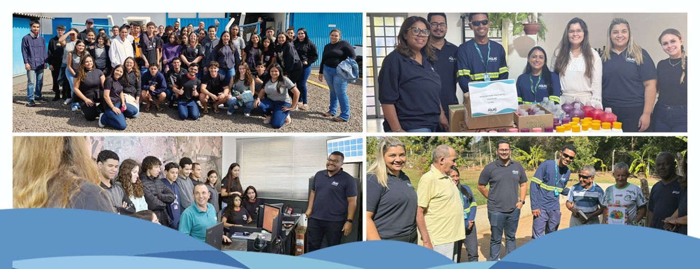 Águas Andradina e Águas Castilho mobilizam colaboradores em ações de voluntariado que beneficiaram 250 pessoas Águas Andradina e Águas Castilho mobilizam colaboradores em ações de voluntariado que beneficiaram 250 pessoas