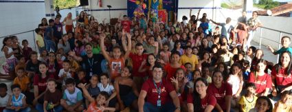 Em celebração ao Dia das Crianças, espetáculo “Agreste Itinerante: A Magia do Saneamento” foi apresentado para alunos de Lagoa da Canoa