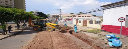 Porto e Dom Aquino ganham 7,5 km de novas redes de água