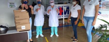 Águas Canarana doa cerca de 5 mil sabonetes para o combate à pandemia da Covid-19
