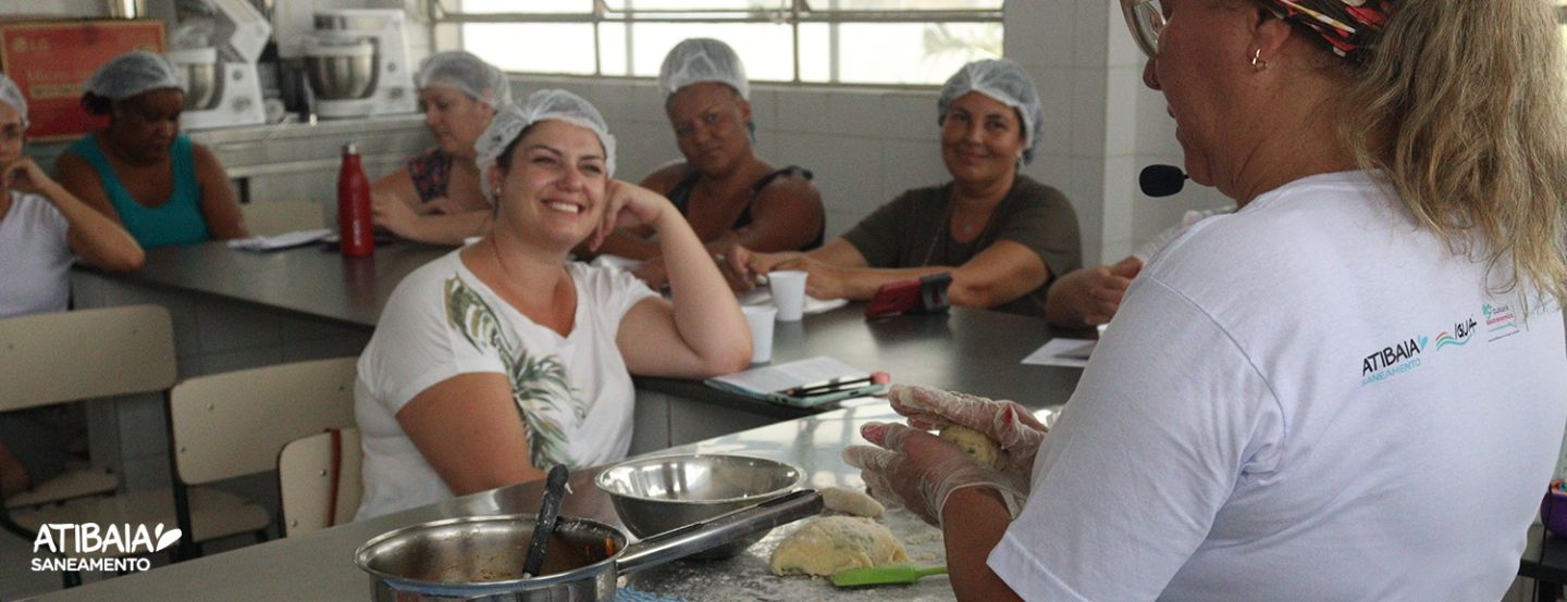 Atibaia Saneamento lança edição do projeto Cozinha Sustentável Atibaia Saneamento lança edição do projeto Cozinha Sustentável