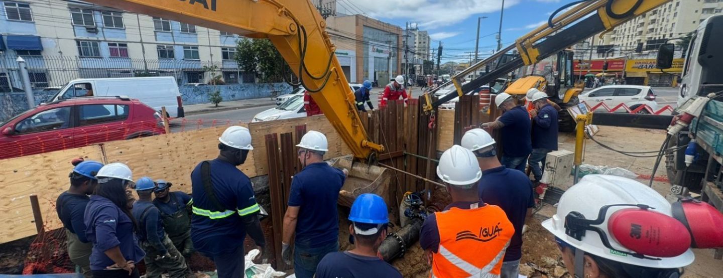 Iguá Rio conclui melhorias realizadas durante parada do Guandu