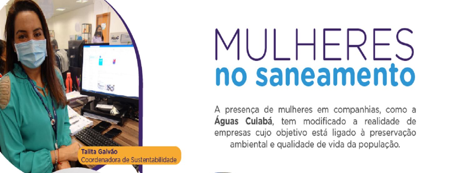 Onde estão as mulheres no Saneamento?