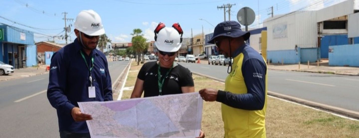 Águas Cuiabá reforça sistema de esgoto na região da Prainha Águas Cuiabá reforça sistema de esgoto na região da Prainha