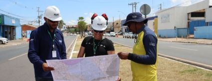 Águas Cuiabá reforça sistema de esgoto na região da Prainha Águas Cuiabá reforça sistema de esgoto na região da Prainha