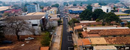 Rua histórica de Cuiabá ganha revitalização nas redes de água