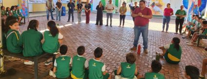 Águas Cuiabá promove atividade educativa com jogo imersivo