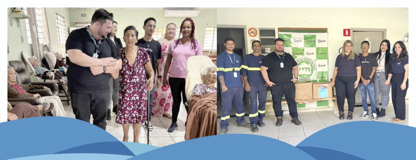 Águas Andradina e Águas Castilho comemoram o Dia Nacional do Voluntariado com ações em projetos sociais