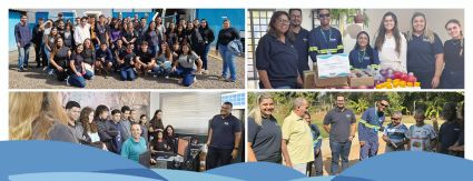 Águas Andradina e Águas Castilho mobilizam colaboradores em ações de voluntariado que beneficiaram 250 pessoas Águas Andradina e Águas Castilho mobilizam colaboradores em ações de voluntariado que beneficiaram 250 pessoas