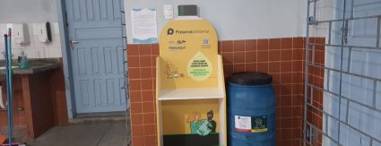 Campanha da Paranaguá Saneamento que estimula o descarte correto do óleo de cozinha já arrecadou mais de 2.500 litros do resíduo